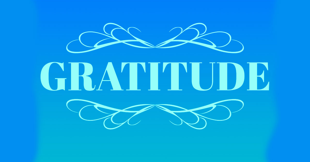 Gratitude and Faith